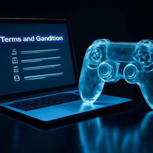 f99 service terms checklist on laptop